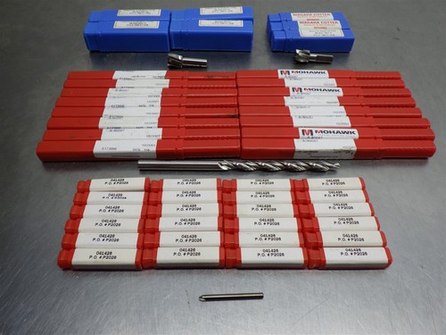 Lot Of 47 NEW! Assorted HSS/Carbide Drill/Chamfer Mill/Profile Cutter (As Shown)