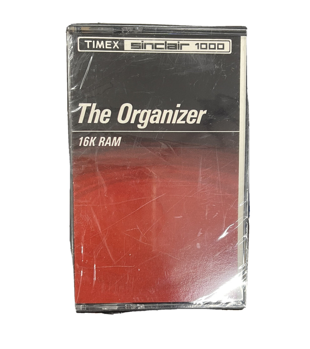 The Organizer Game Sinclair ZX81 Timex 1000 & 1500 computer The Organizer Game Sinclair ZX81 Timex 1000 & 1500 computer