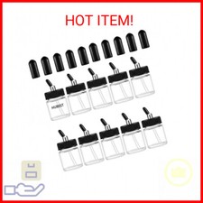 HUBEST 10PCS 22CC Airbrush Glass Bottles with...