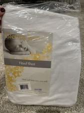 Glenna Jean Swizzle Fitted Crib Sheet White SUPER SOFT Standard