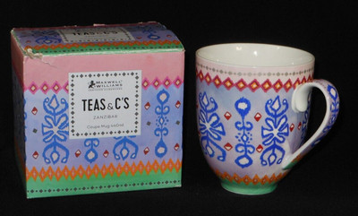 490Y-C280-9CZ new Maxwell & Williams Teas & C's ZANZIBAR coffee mug