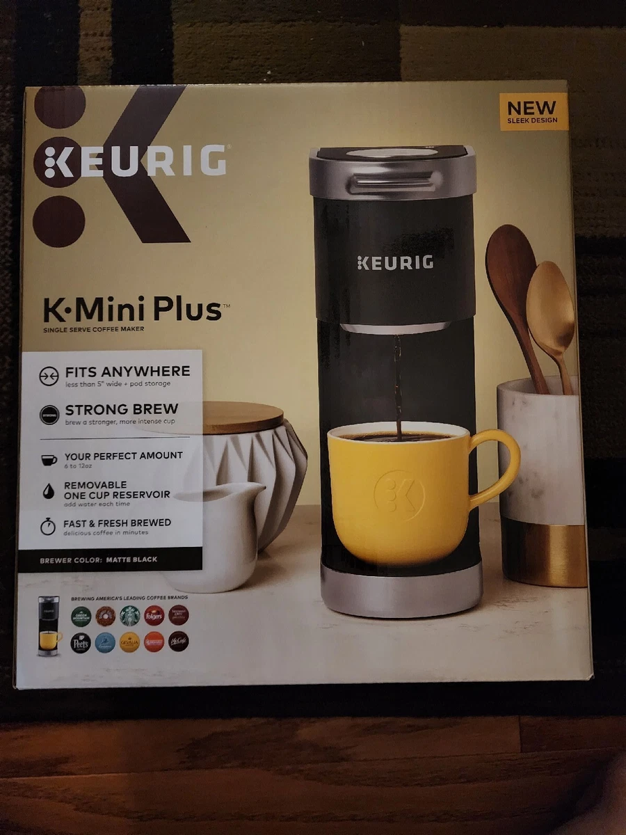 Keurig K Mini Plus Matte Black Single Serve Brewer 5000200239