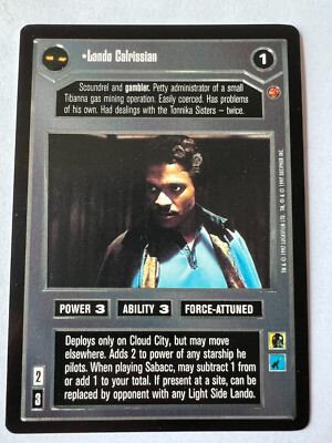 Star Wars CCG Cloud City: Lando Calrissian DS