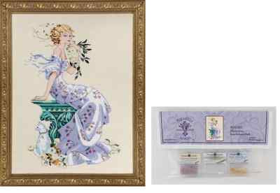 MIRABILIA Cross Stitch PATTERN and EMBELLISHMENT PACK Florentina MD138