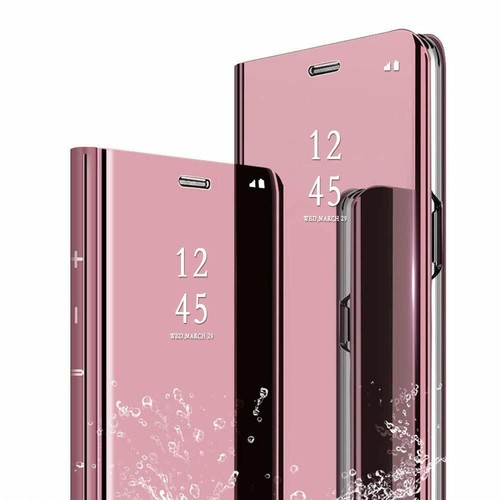 Housse Pour XIAOMI MI 9T / M811H Étui Flip Miroir LIVRE STAND Clear View 360 - Photo 7/12