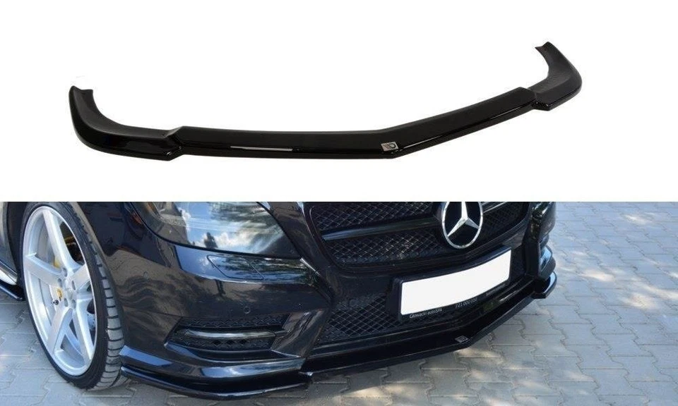 Cup Spoilerlippe Front Ansatz passend für Mercedes CLS C218 AMG LINE schwarz Hoc - Bild 2 von 4