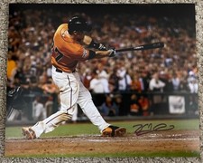 KELBY TOMLINSON signed SAN FRANCISCO GIANTS 8x10 PHOTO 3 ~COA