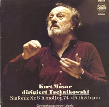 TCHAIKOVSKY Symphony 6 MASUR Leipzig GhO ETERNA 725120 1986 Digital Recording EX