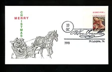 US FDC #2427 Holy City S & C / LGS 1989 Philadelphia PA Christmas 1st Unofficial