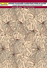 Magnetic Locker Wallpaper Made in USA - Pack of 3 Sheets vb059 