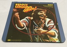 RCA SELECTAVISION VIDEO DISC KENNY LOGGINS ALIVE 12120 CED