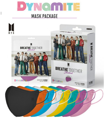 BTSマスクケ－ス BTS Dynamite MASK Breathe Together Pack (10pc - each individual