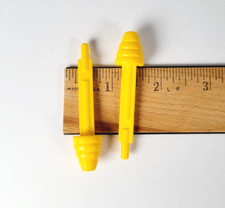 2 Imaginext DC Super Friends Batbot Xtreme Yellow Replacement Missiles