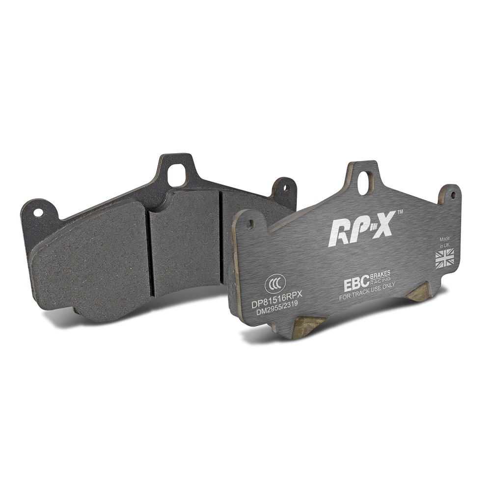 EBC Racing RPX Brake Pads for Porsche 911 996 GT2 GT3 DP81516RPX