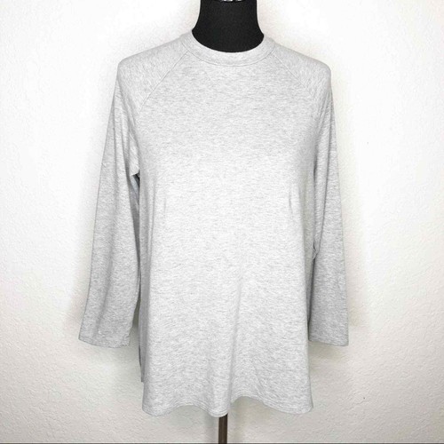 Eileen Fisher light gray sweatshirt 