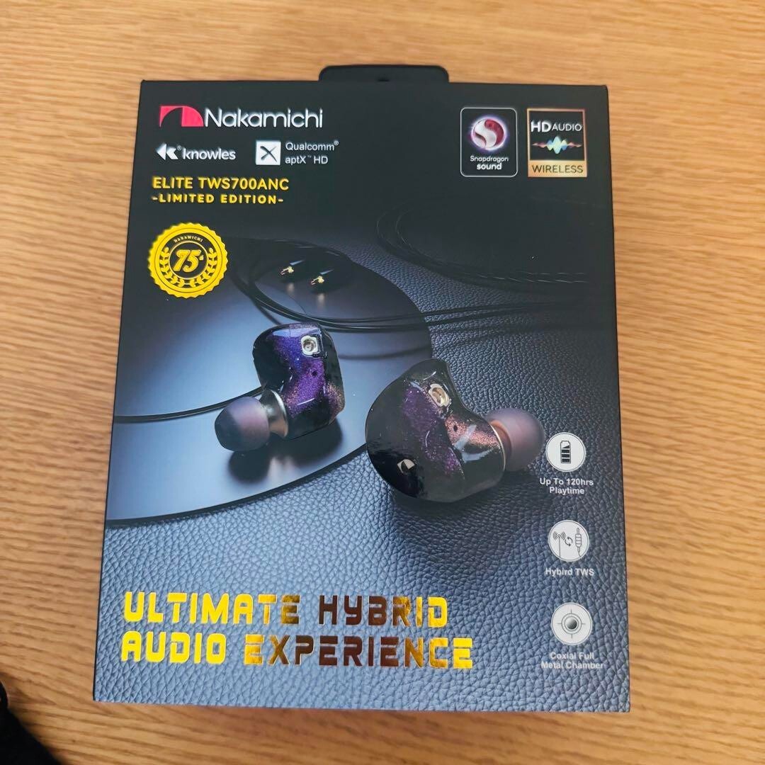 イヤホン Nakamichi ELITE TWS700ANC Nakamichi Elite TWS700ANC 本日スタート！ | 青春時代に憧れた