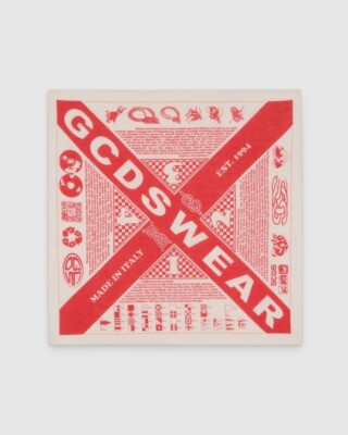 GCDS Bandana Rot Neu 