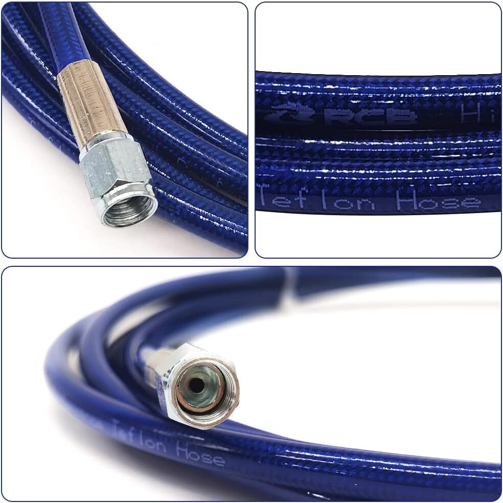 Stainless Rear Flexible Brake Lines Replacement Kit For 9600 Honda