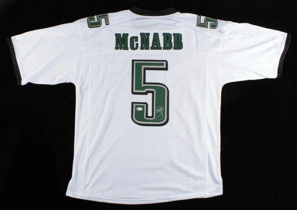 Philadelphia Eagles Donovan McNabb Signed Jersey Beckett COA