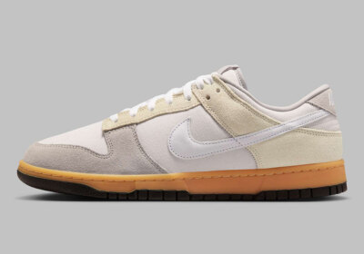 Nike Dunk Low Phantom College Grey Gum Light Khaki HV4301-030 sz 7 Men's