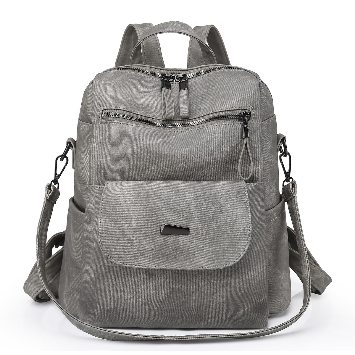 5801 Fashion PU Leather Backpack Purse Designer Travel Convertible Shoulder Amazon.com: Small Backpack Purse for Women Fashion PU  main image 3