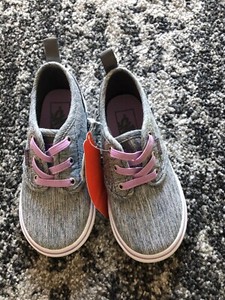 girls vans size 8