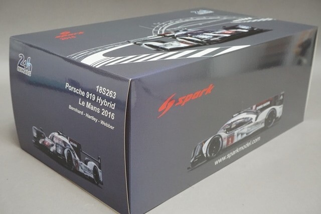 スパーク 18S186 1/18 Porsche 919 1/18 scale Spark Models - 2016 Porsche 919 Hybrid - YouTube
