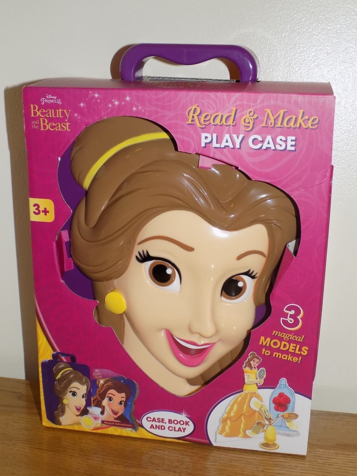Disney Princess Beauty & The Beast Read & Make Play Case - BRAND NEW