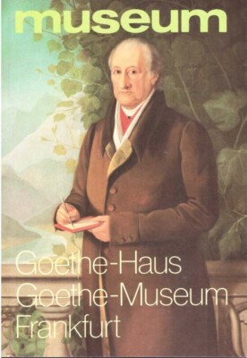 Museum Taschenbuch Goethe - Haus Goethe - Museum Frankfurt Westermann Verlag RAR