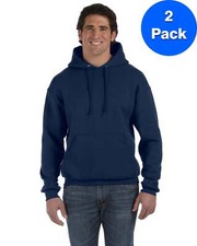 Mens Supercotton 70/30 Pullover Hood 82130 2 PACK