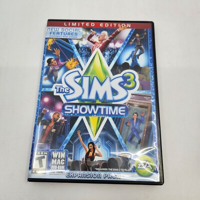 Sims 3 Showtime Windows Mac Mac and Windows 2012 T for Teen Pre-owned