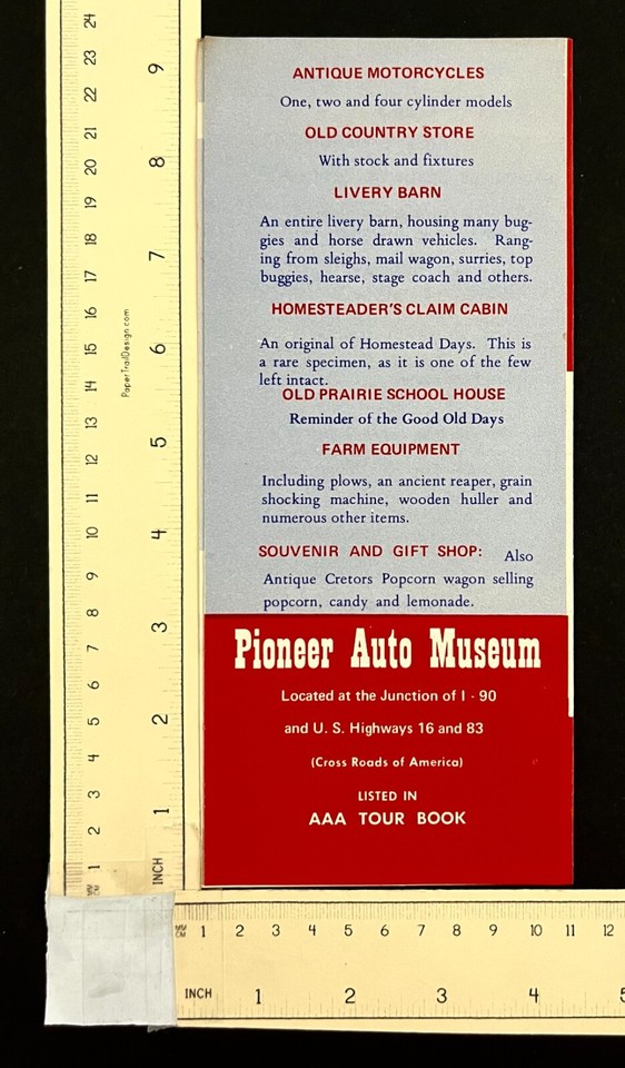 1970s Pioneer Auto Museum Murdo S Dakota Antique Cars Vintage Travel