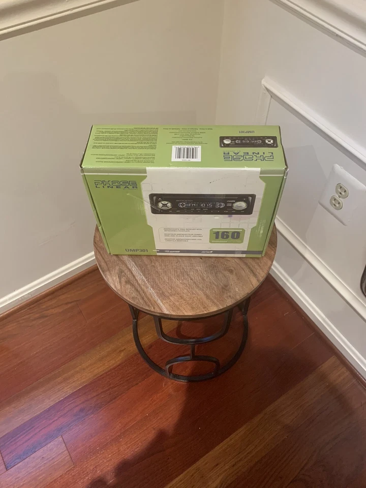 Rádio de carro antigo fase linear por Henson UMP301. AM/CD/MP3 WMA Novo em folha - Imagem 2 de 4