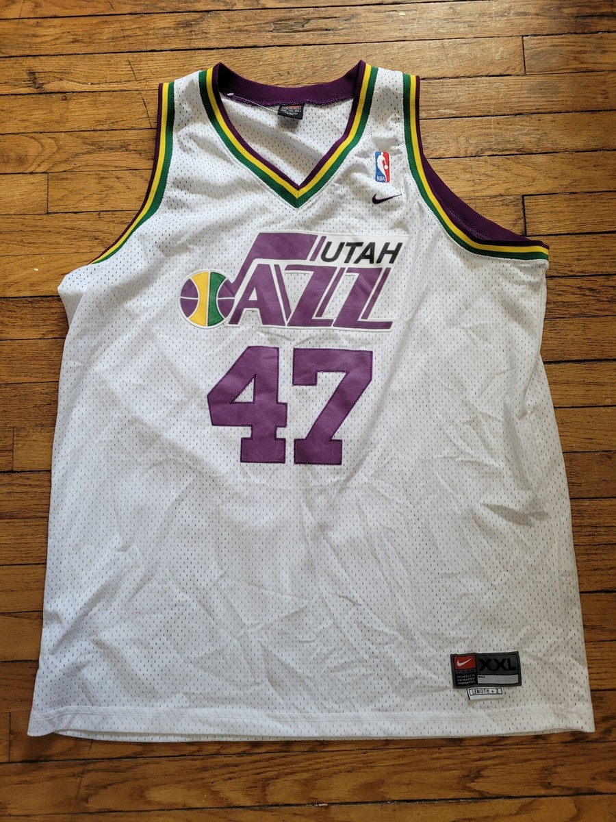JAZZ KIRILENKO ユニフォーム　NBA バスケシャツ　バスケ Men's Andrei Kirilenko Light Blue Utah Jazz 2009/10 Swingman