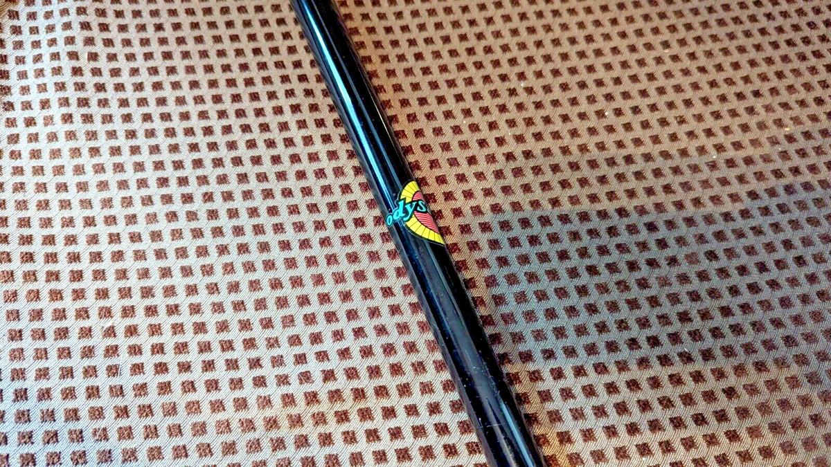 Odyssey Seatpost Black Old School BMX Decal 22.2 CRMO OG 16 Steel