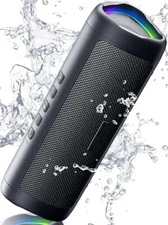 Bluetooth Speaker with HD Sound, Portable Wireless, IPX5 Waterproof, up to 24H