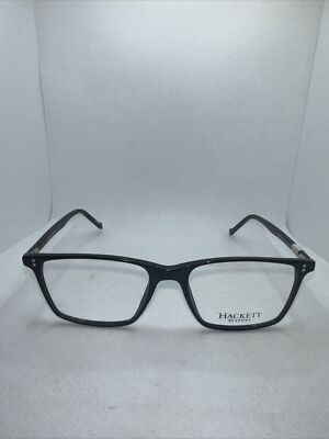 hackett bespoke Heb234 01 53/17 145 Women Eyeglass Black Frames 28