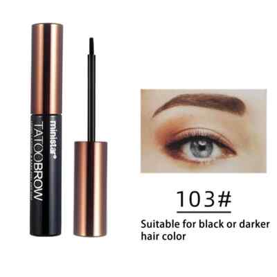 Kit Tinta Peel Off Per Tatuaggi Sopracciglia, Confezione Da 2 - Gel