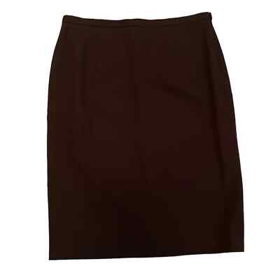 Moschino Cheap and Chic Brown Pencil Skirt