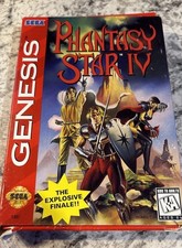 Original SEGA Genesis Phantasy Star IV **Untested**