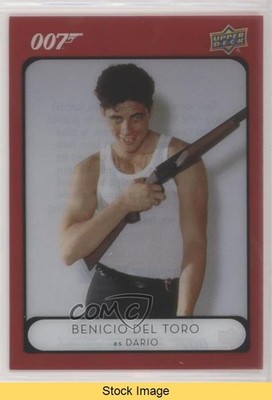 2020 James Bond Villains & Henchmen Acetate as Dario Benicio Del Toro READ 5ui