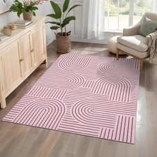 Washable Rug 5x7 Area Rugs for Living Room, Abstract Rug for Bedroom, Soft Ra...