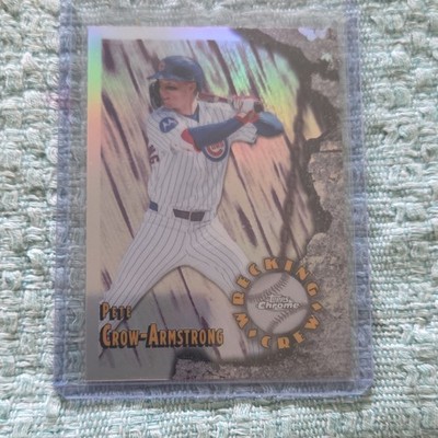 Topps 2026 Topps Chrome Wrecking Crew Insert WC-7 Pete Crow-Armstrong Cubs
