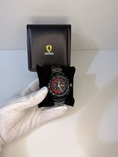 Orologio Ferrari in acciaio black