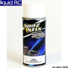 Spaz Stix 00209 Solid White/Backer Aerosol Paint 3.5oz Can