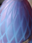 MURANO VENETIAN GLASS DIAMOND OPTIC BELL WITH LABEL — photo 8