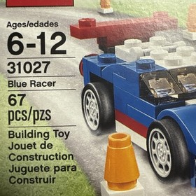 LEGO CREATOR: Blue Racer (31027) Car Traffic Cones 67pc Boxed Set 3 In 1