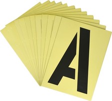 Hillman Heavy Duty Stencils (12 inches) (843398) 12 inches