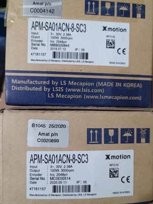 1 Pcs New LS APM-SA01ACN-8-SC3 Servo Motor Spot Goods Fast shipping DHL/Fedex