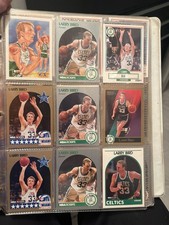 Larry Bird + Magic Johnson Hall of Fame Card Lot Barkley Malone Robinson Too